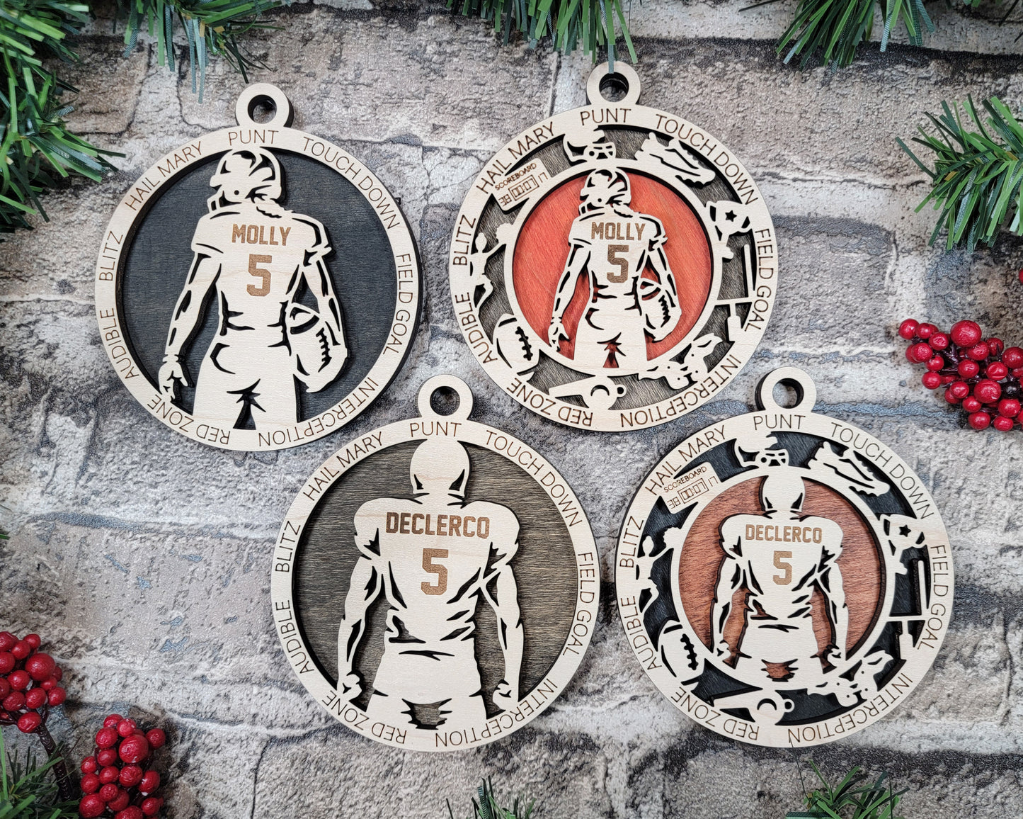 Football Sports Ornament
