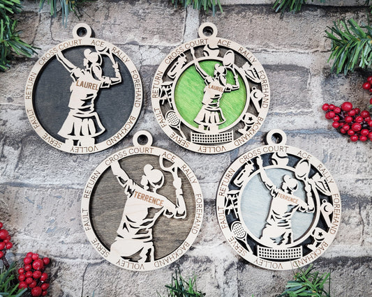 Tennis Sports Ornament