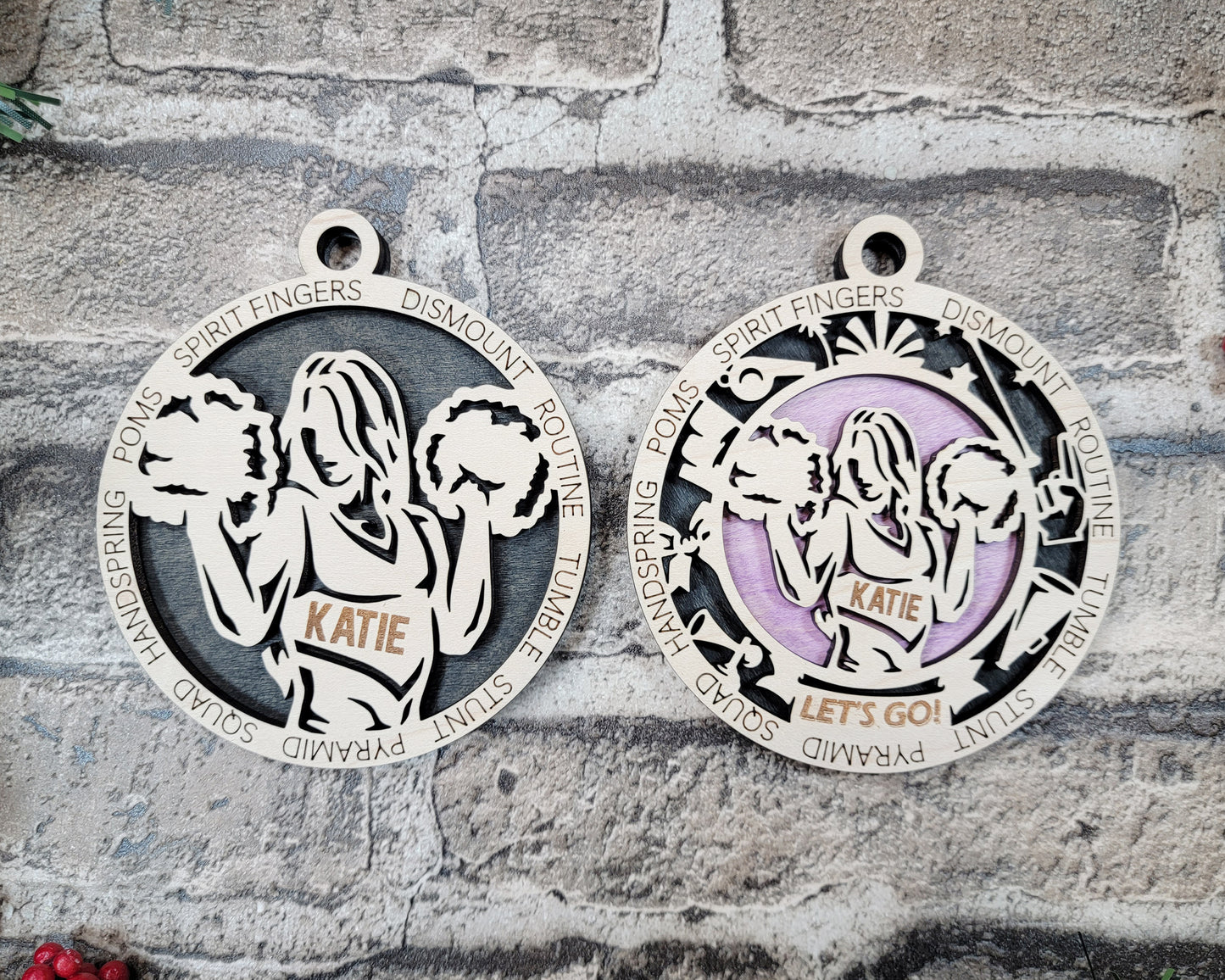 Cheerleader Sports Ornament