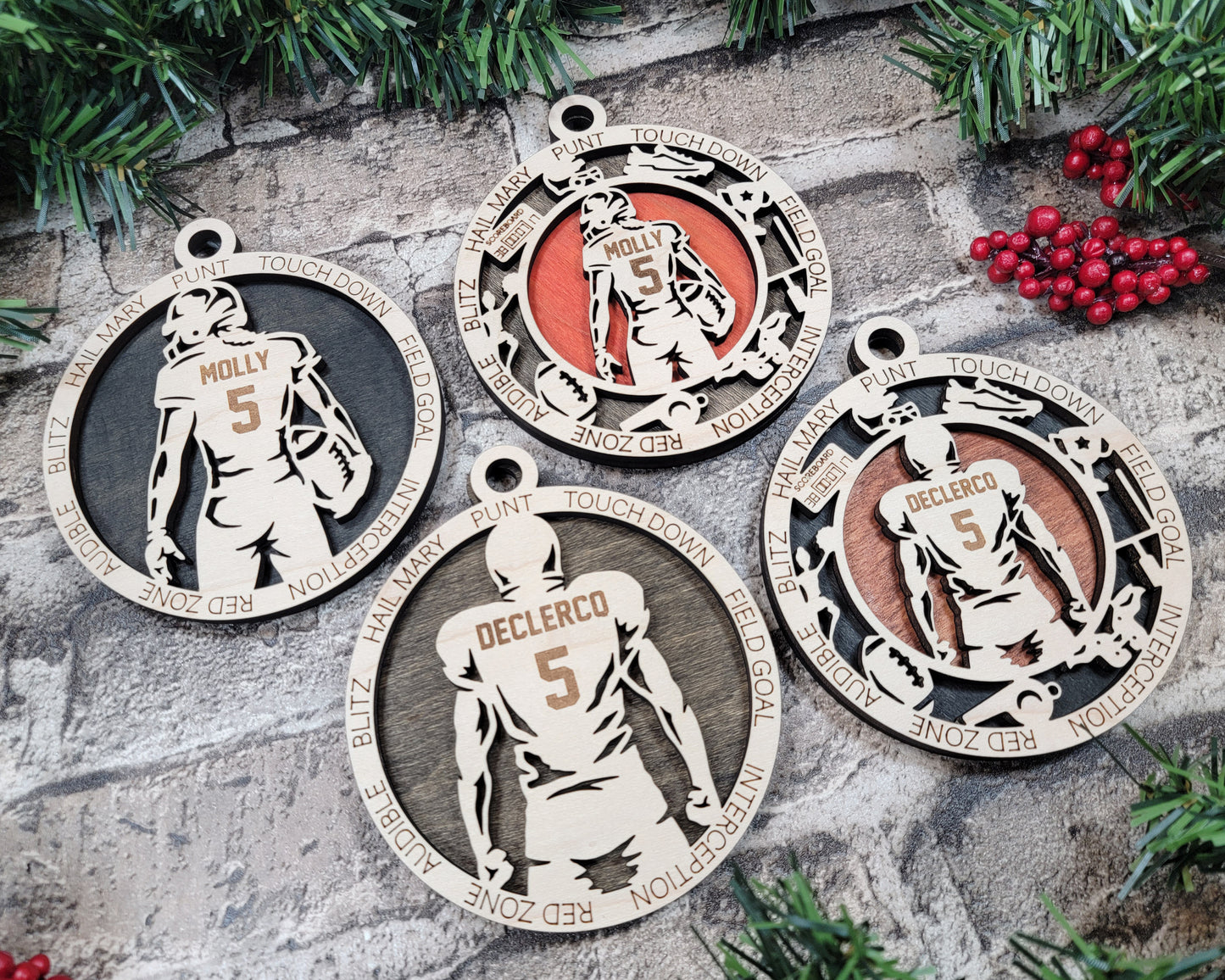 Football Sports Ornament