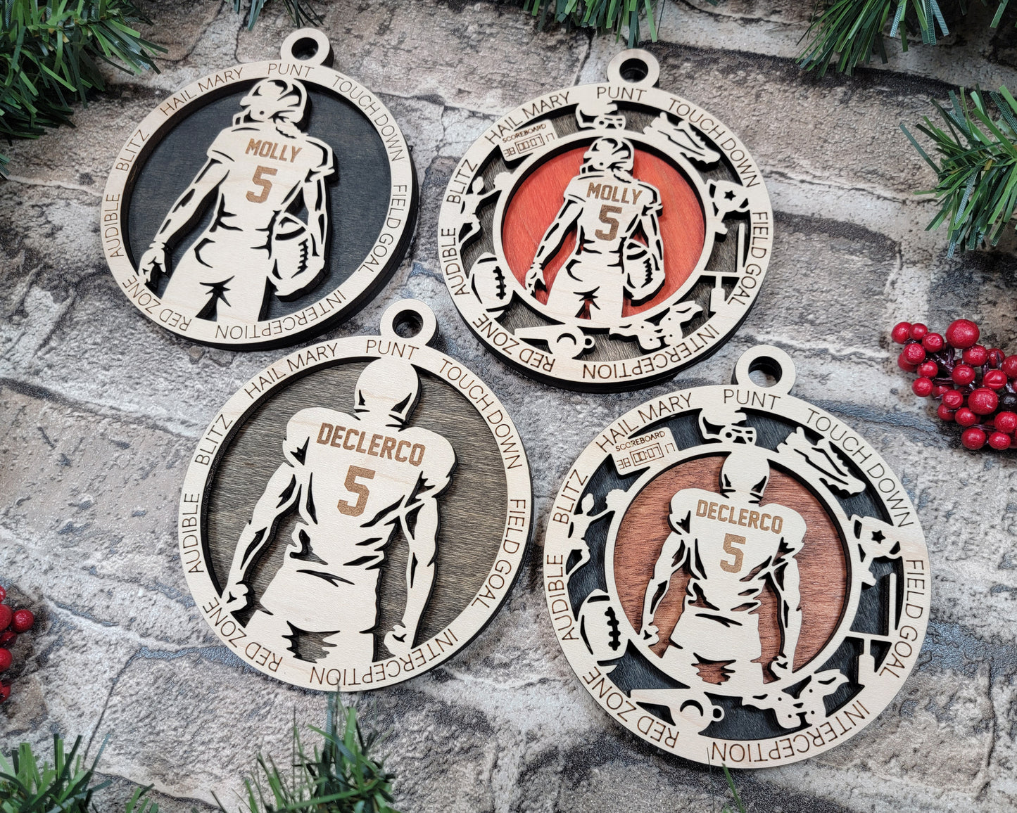 Football Sports Ornament