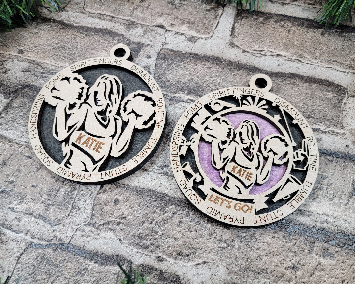 Cheerleader Sports Ornament