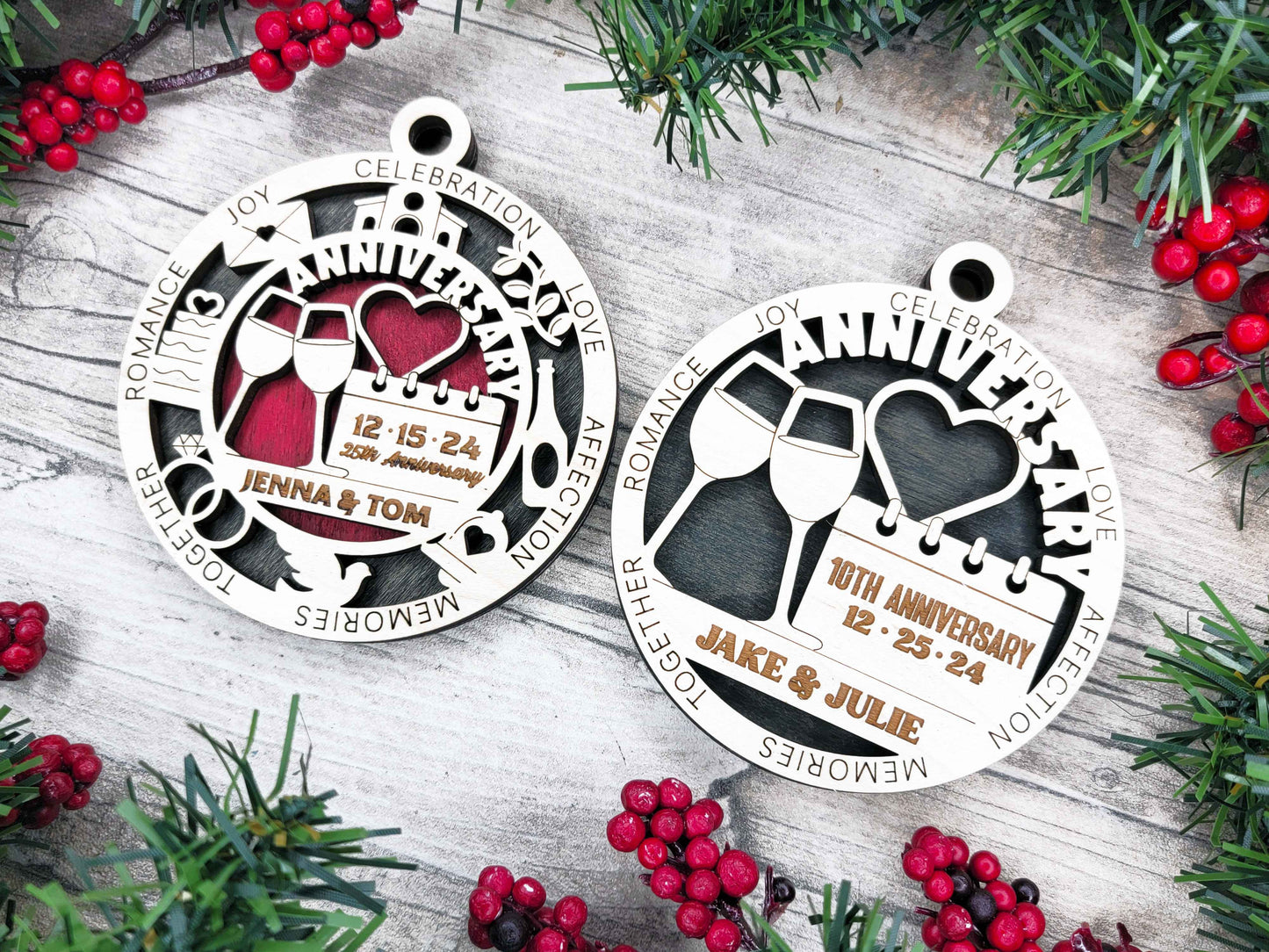 Milestone and Memory Ornaments