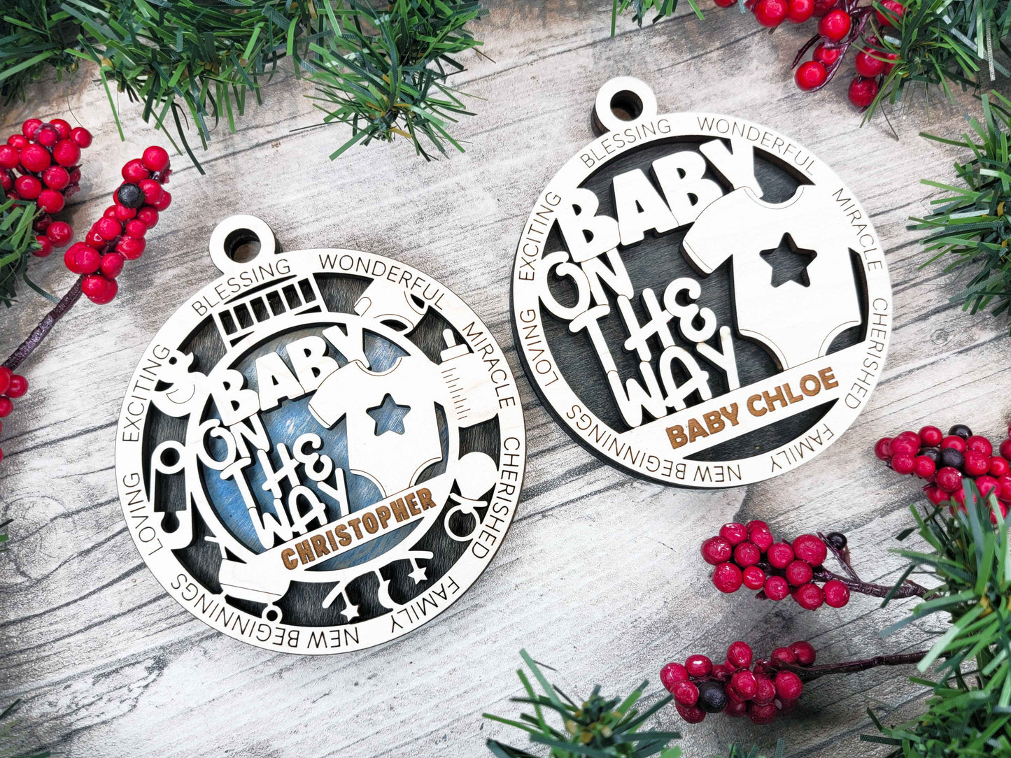 Milestone and Memory Ornaments