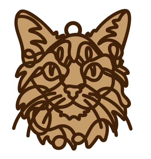Personalized Cat Ornaments