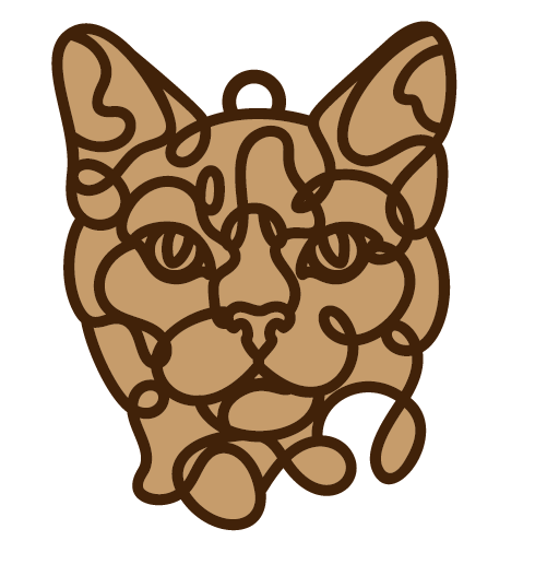 Personalized Cat Ornaments