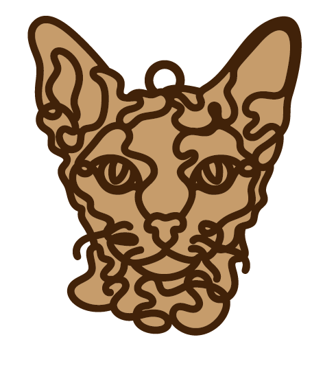 Personalized Cat Ornaments