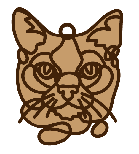 Personalized Cat Ornaments