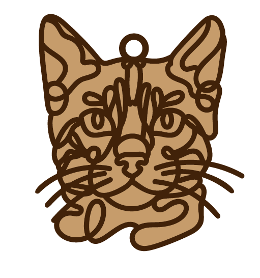 Personalized Cat Ornaments