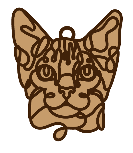 Personalized Cat Ornaments