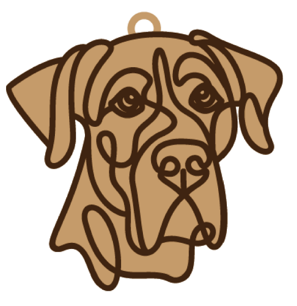 Personalized Dog Ornaments