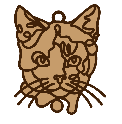 Personalized Cat Ornaments