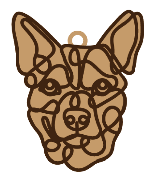Personalized Dog Ornaments