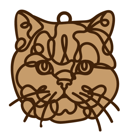 Personalized Cat Ornaments