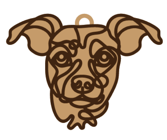 Personalized Dog Ornaments