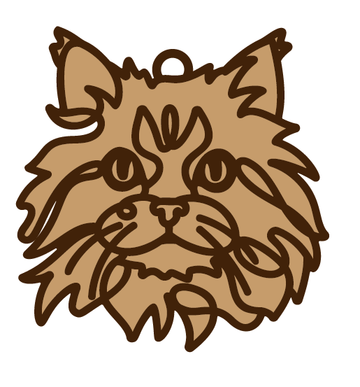 Personalized Cat Ornaments