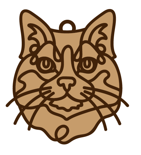 Personalized Cat Ornaments