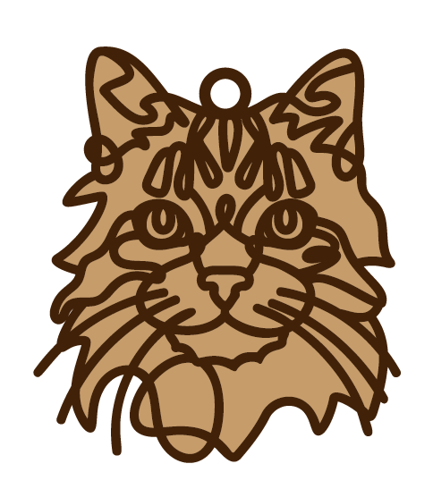 Personalized Cat Ornaments
