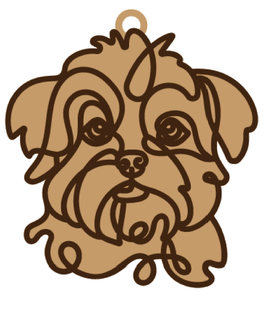 Personalized Dog Ornaments