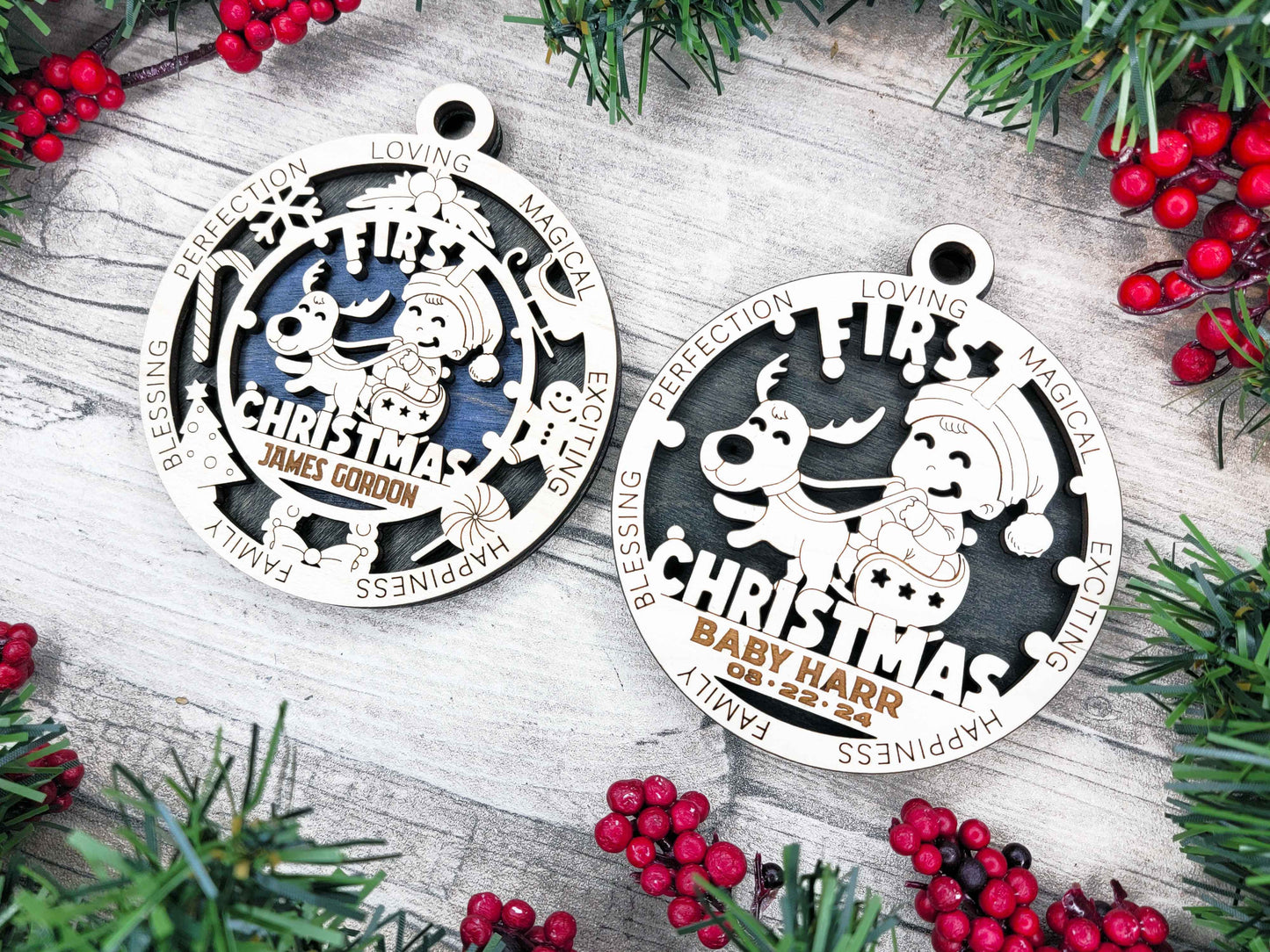 Milestone and Memory Ornaments