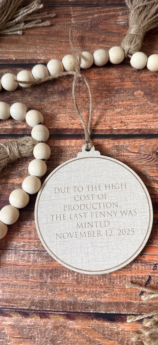 Penny Ornament