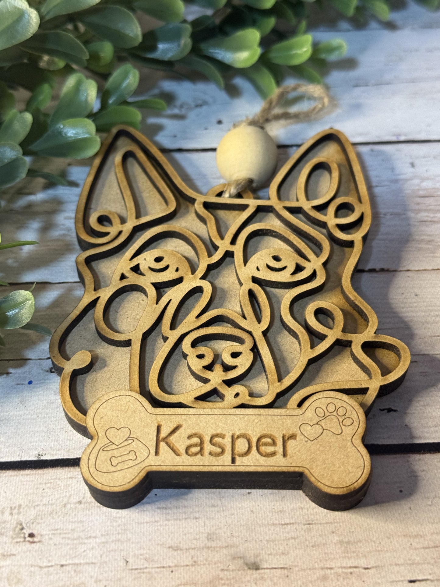 Personalized Dog Ornaments