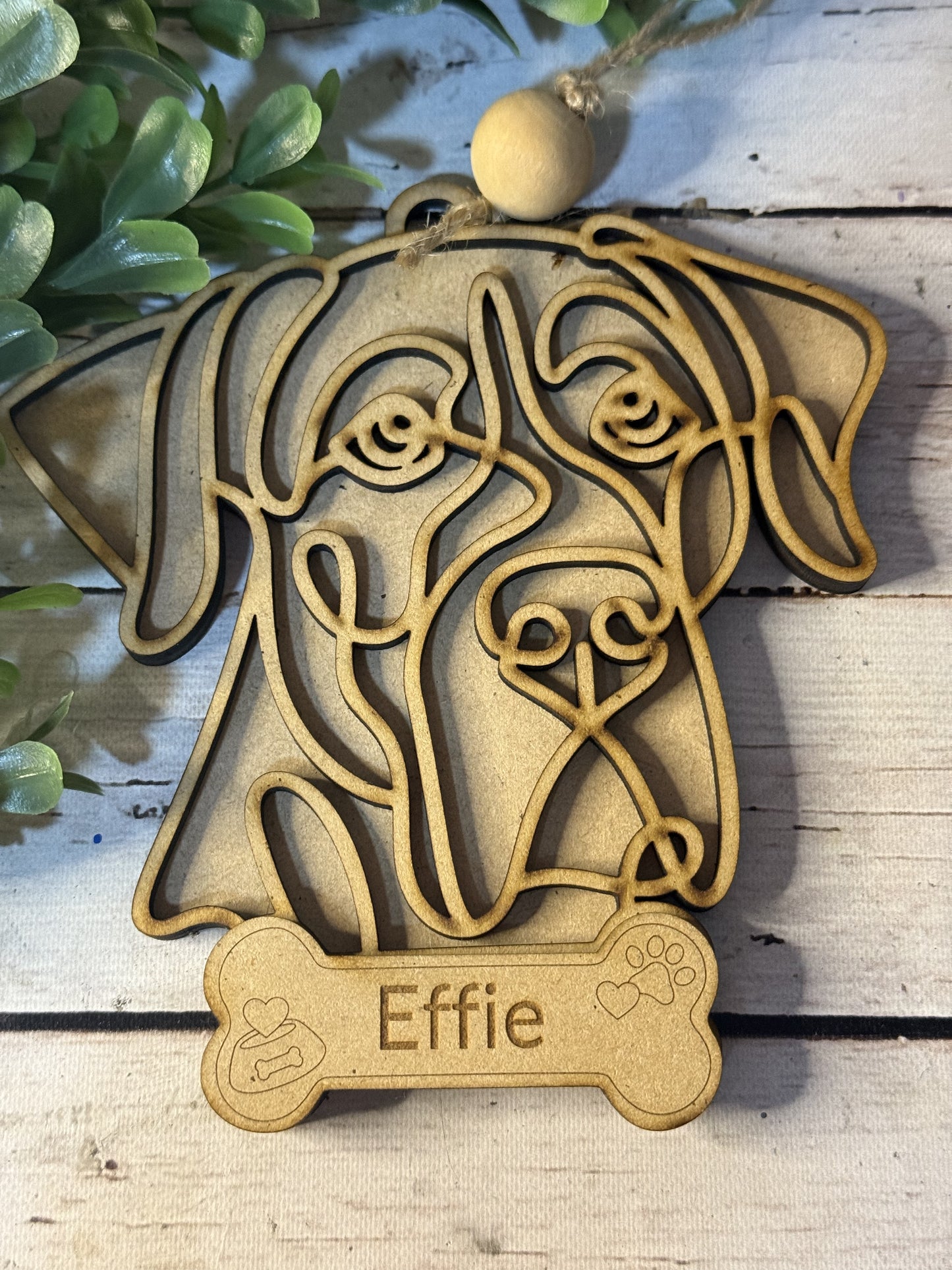 Personalized Dog Ornaments