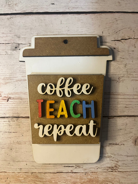 TEACH Giftcard Holder Ornament
