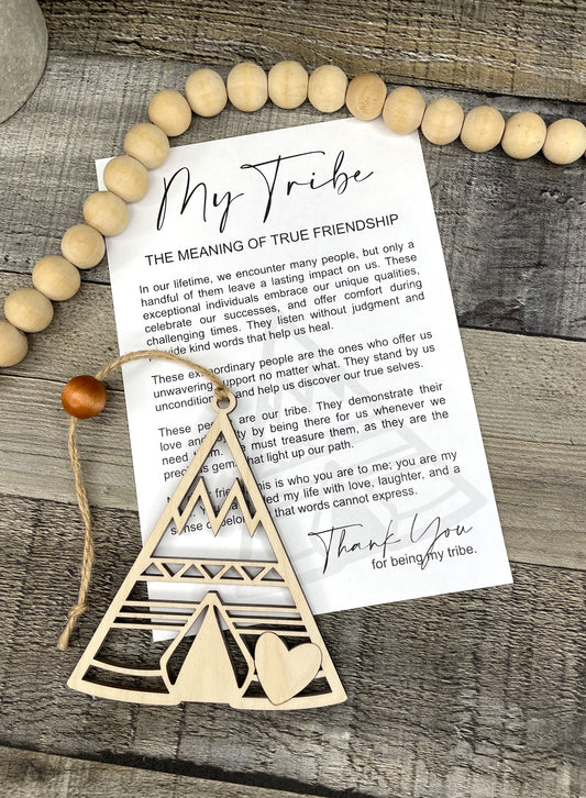 My Tribe - The Meaning of True Friendship Ornament