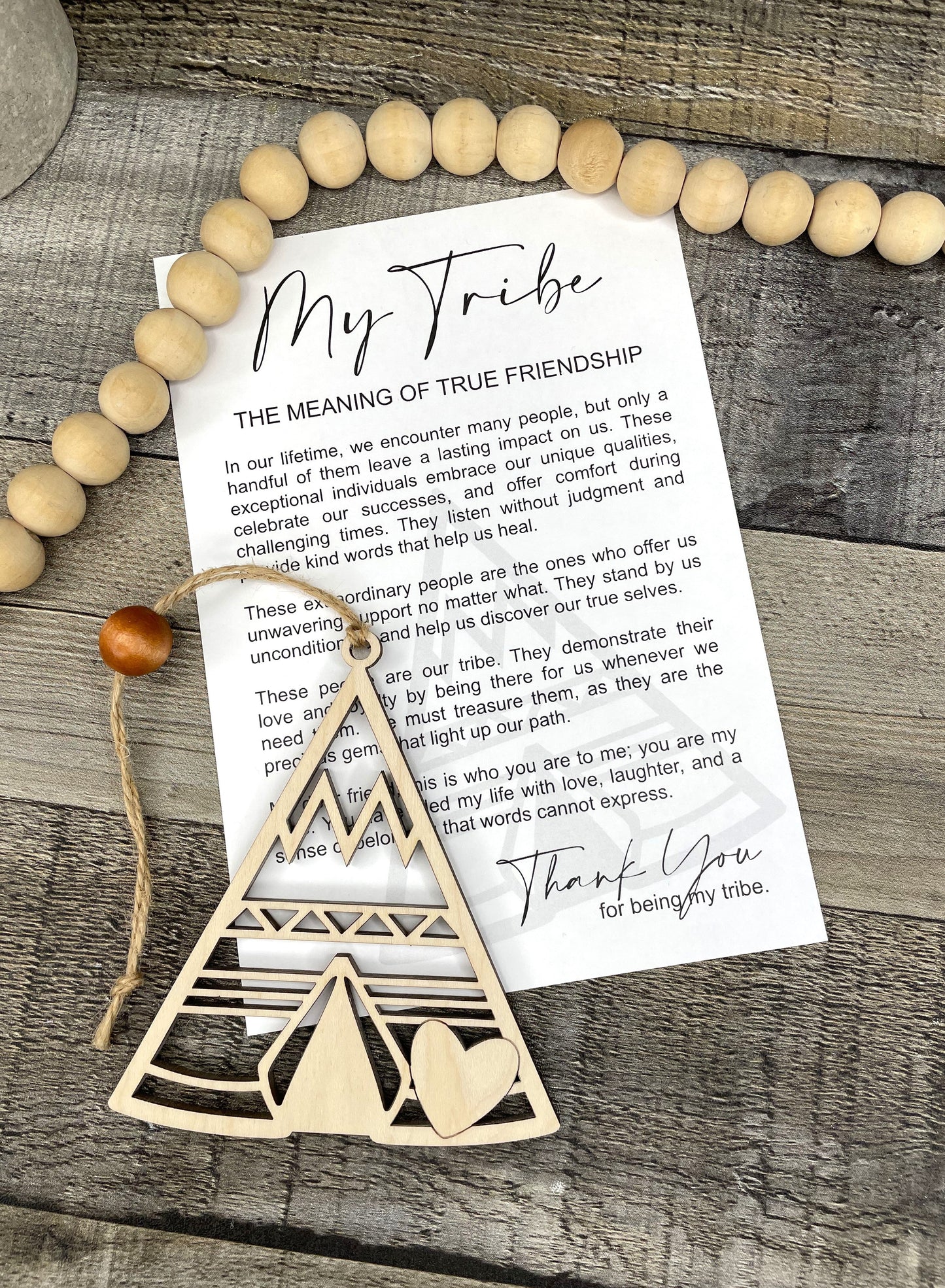 My Tribe Friendship ornament