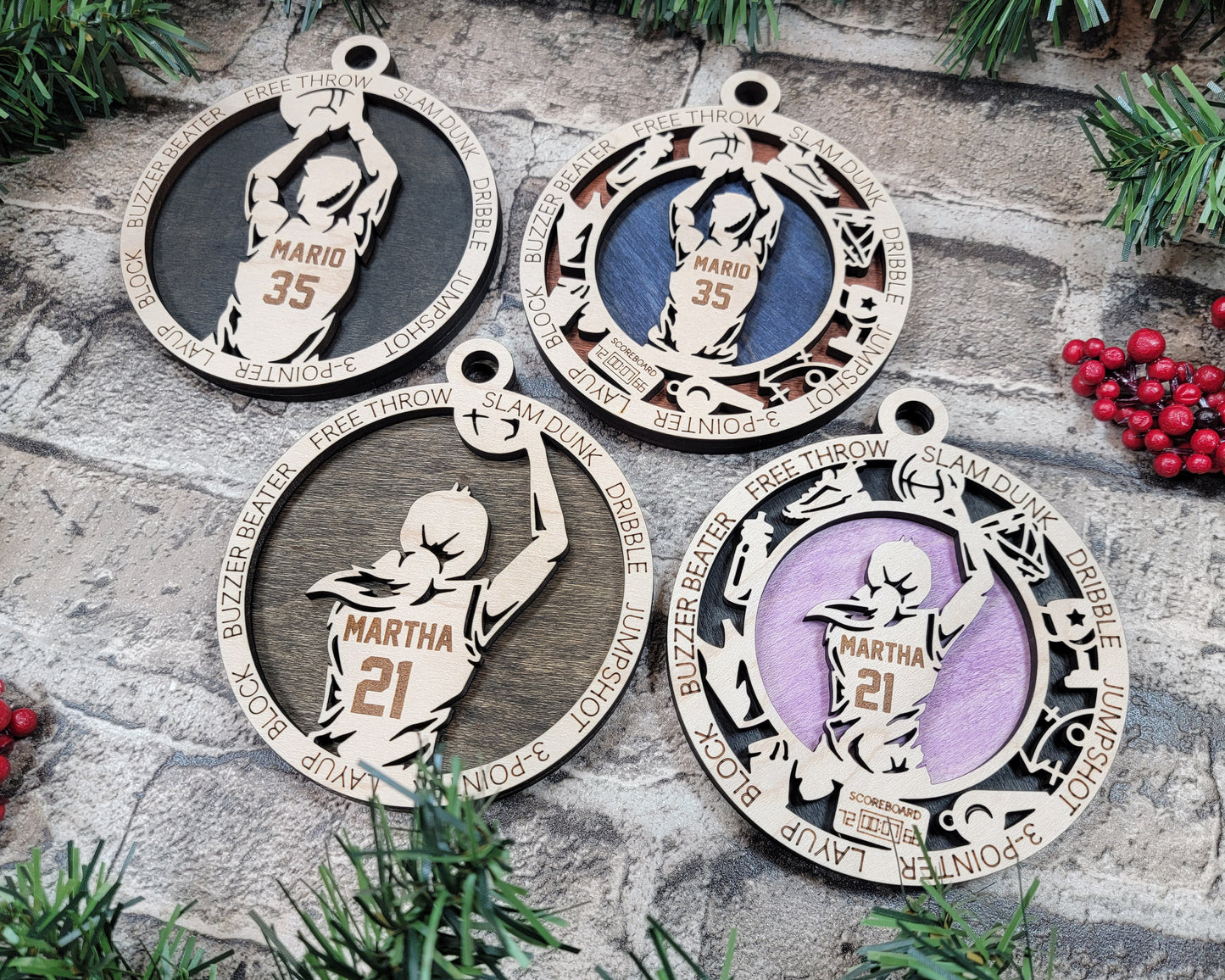 Basketball Sports Ornament