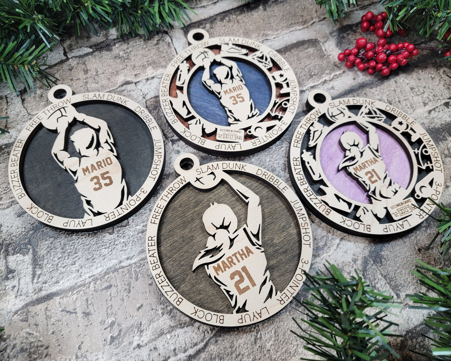 Basketball Sports Ornament