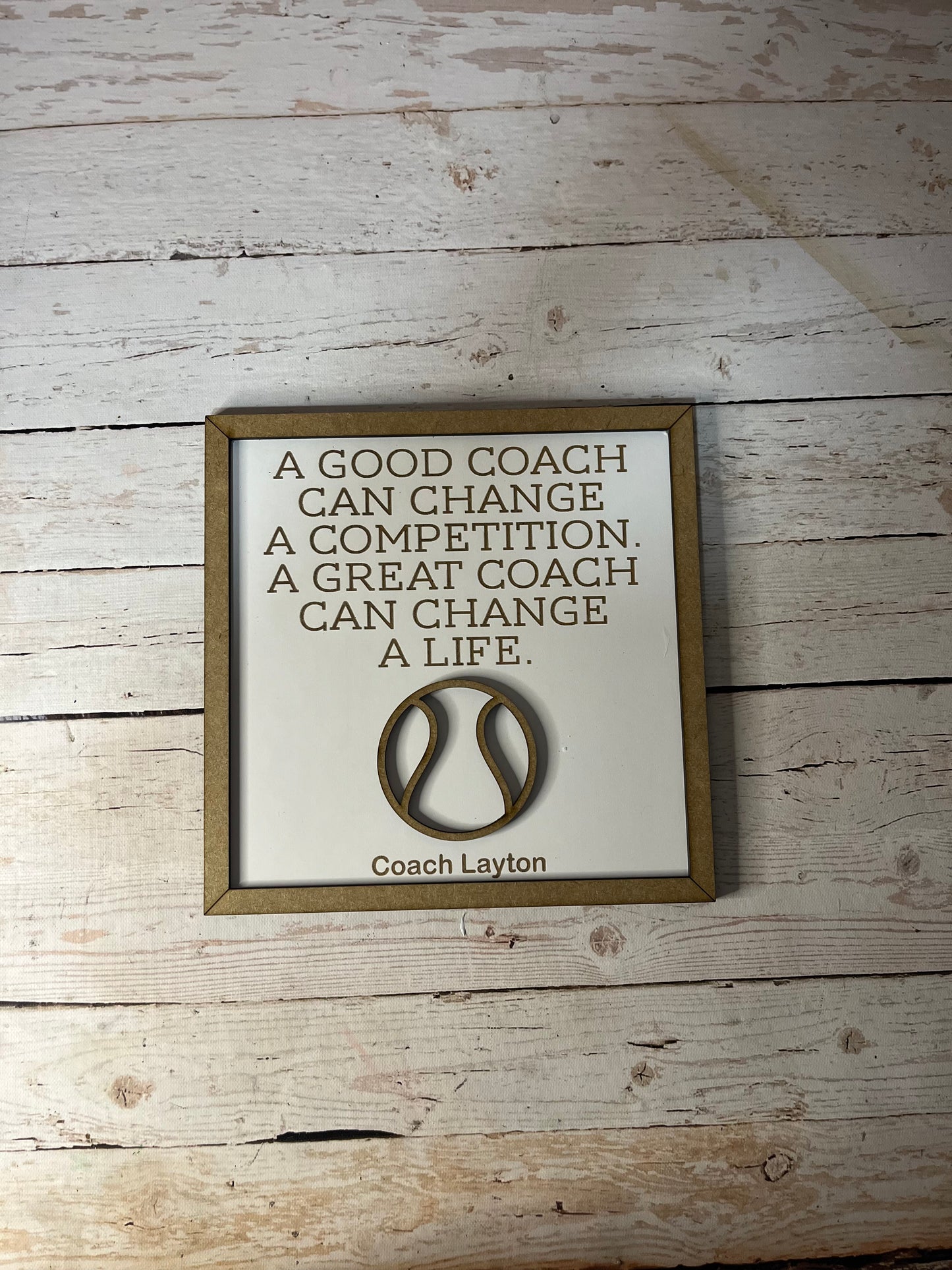 Coach sign