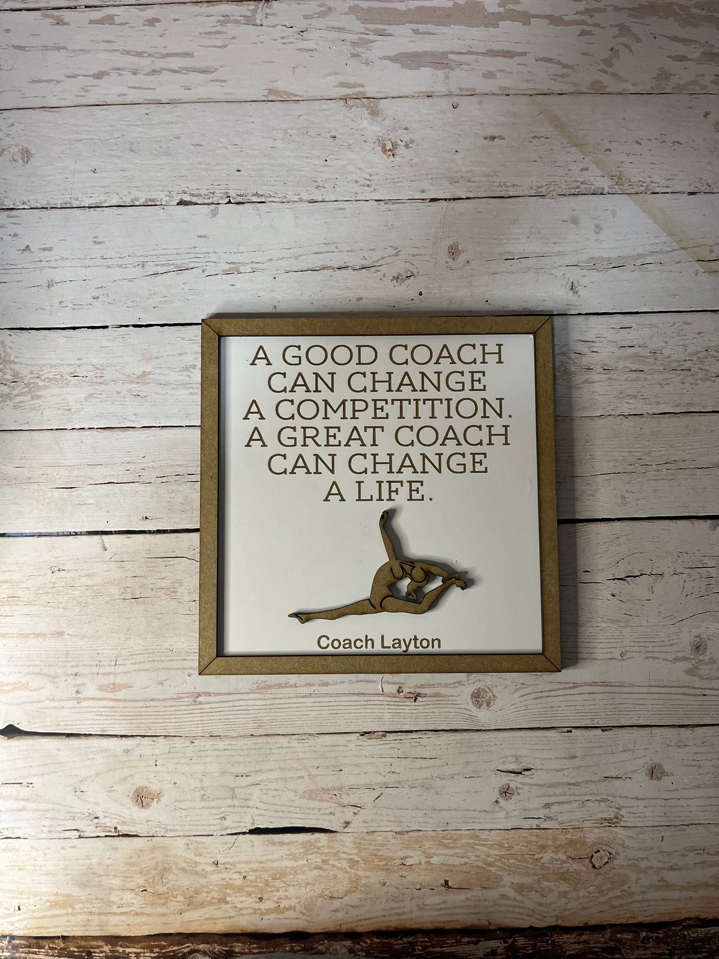 Coach sign