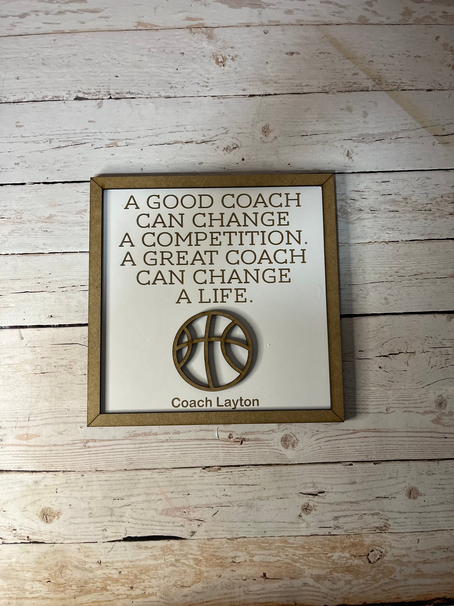 Coach sign