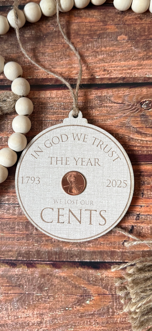 Penny Ornament