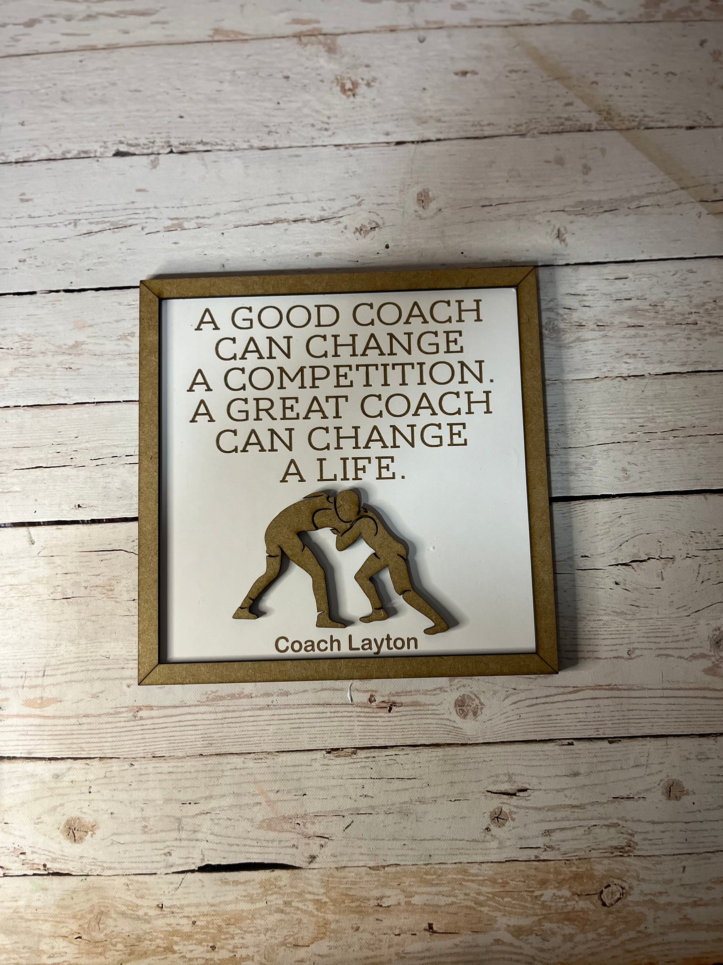 Coach sign