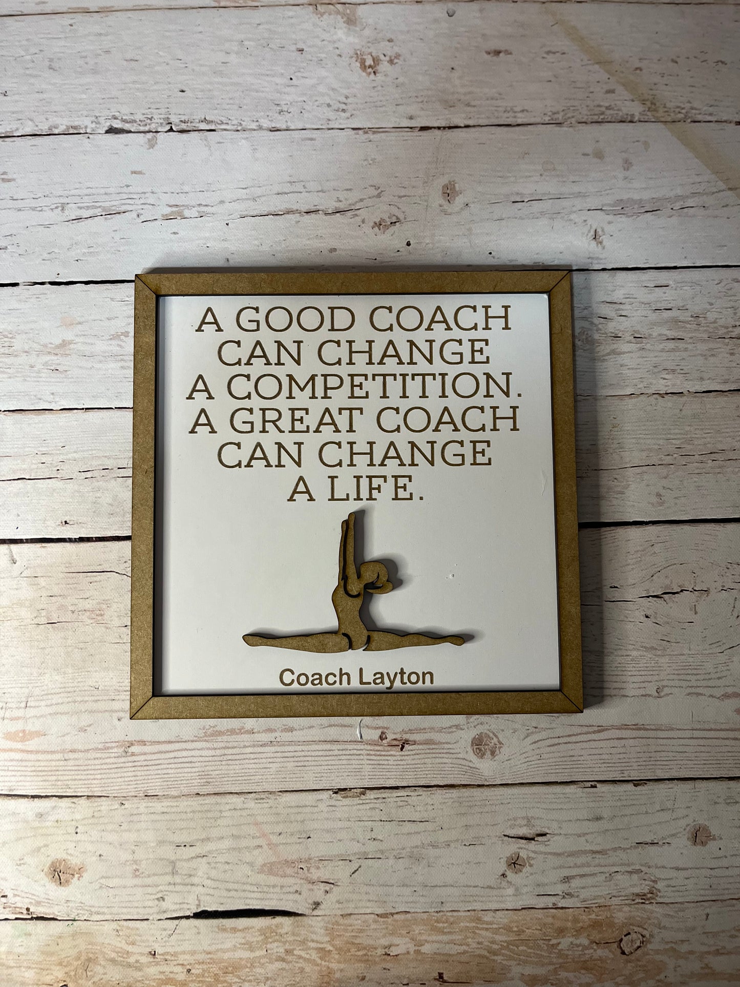 Coach sign