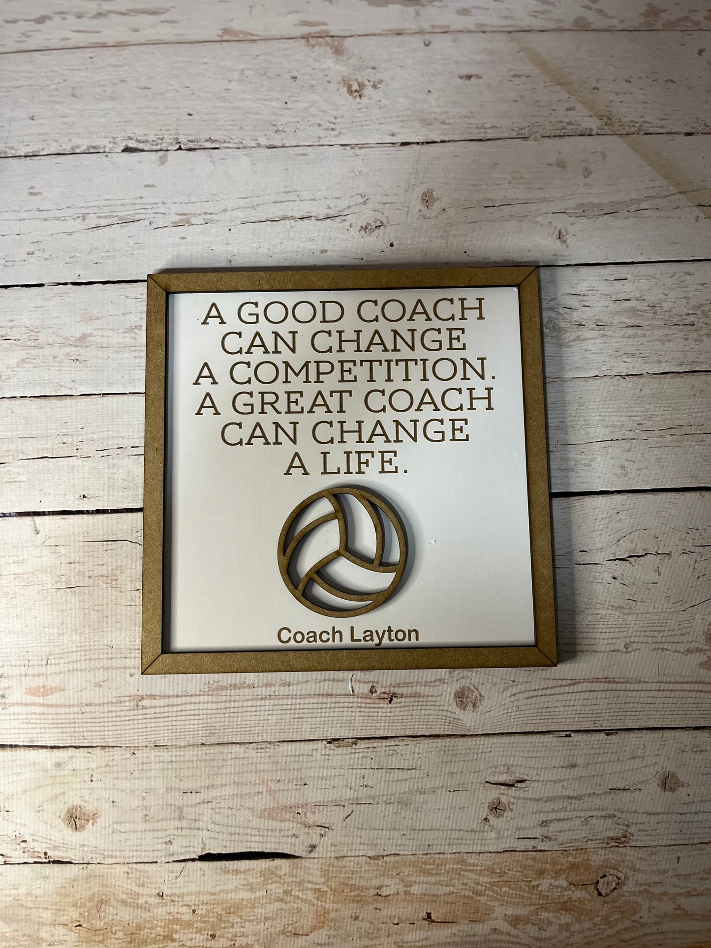 Coach sign