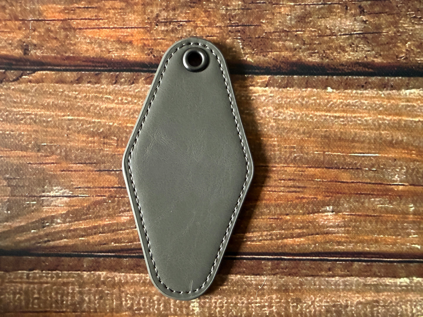 Personalized Leather Keychain | Custom Name Engraved Keyring