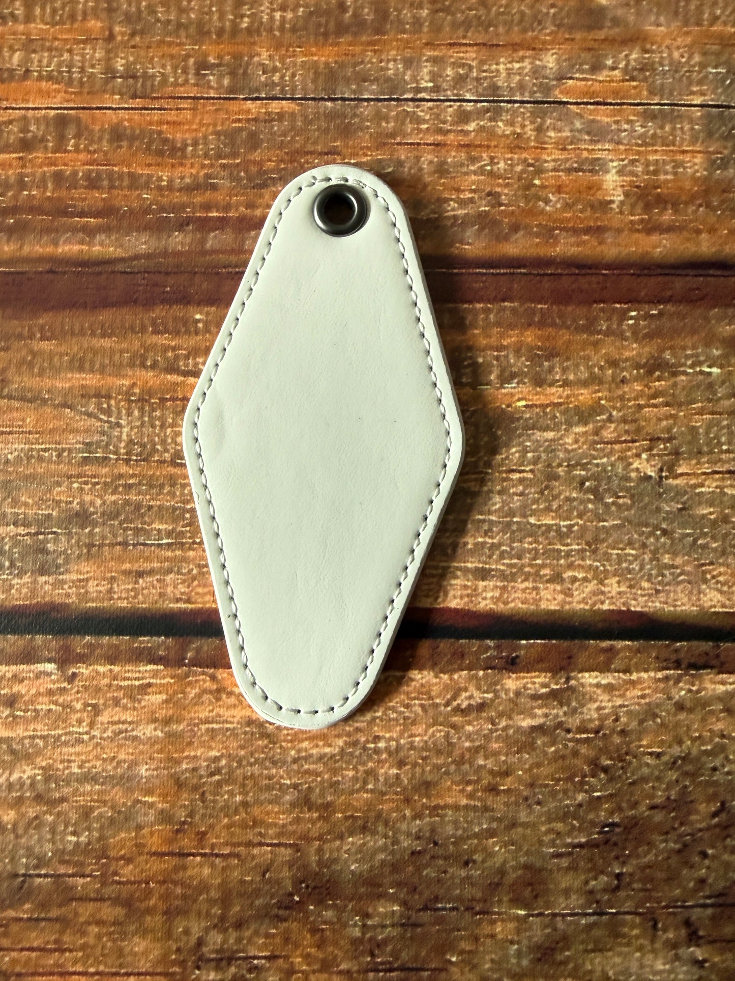 Personalized Leather Keychain | Custom Name Engraved Keyring