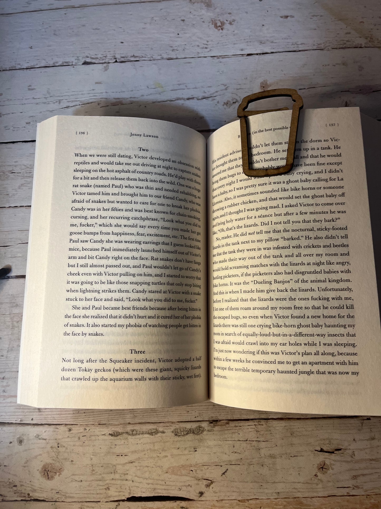 Coffee Bookmark