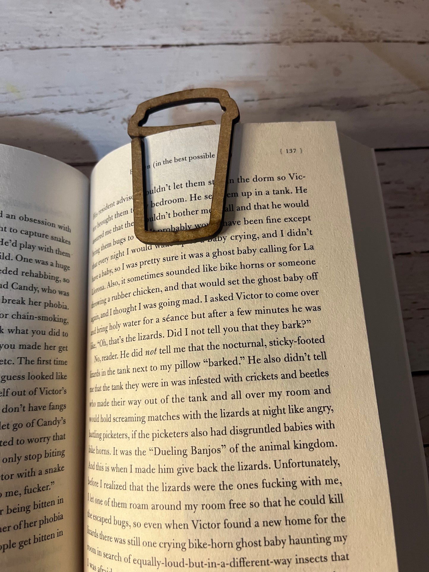 Coffee Bookmark