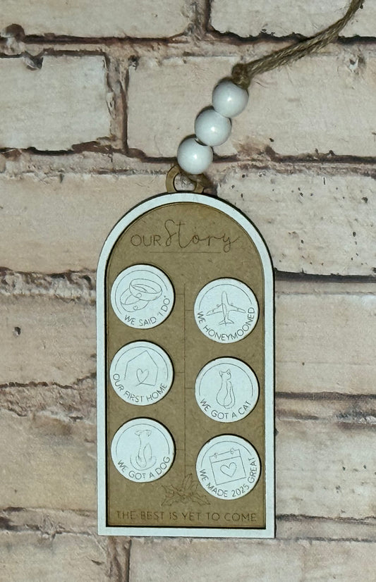 Our Story Ornament